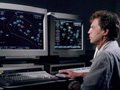 AOL researcher acting as an Air Traffic Controller during a study