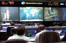 Image showing NASA Mission Control.
