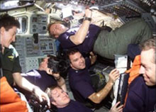 Image of an International Space Station (ISS) Crew